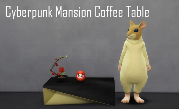 Cyberpunk Mansion Coffee Table