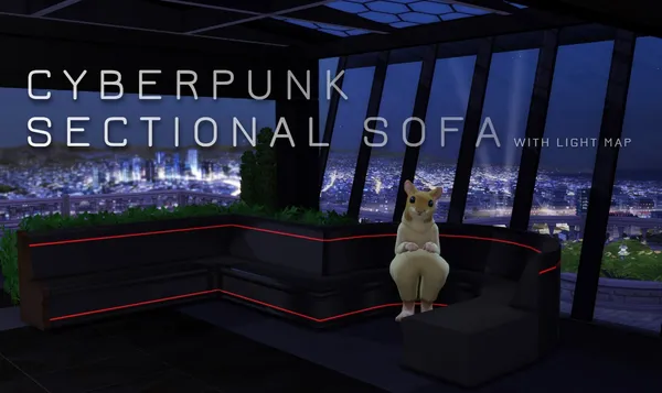 Cyberpunk Sectional Sofa