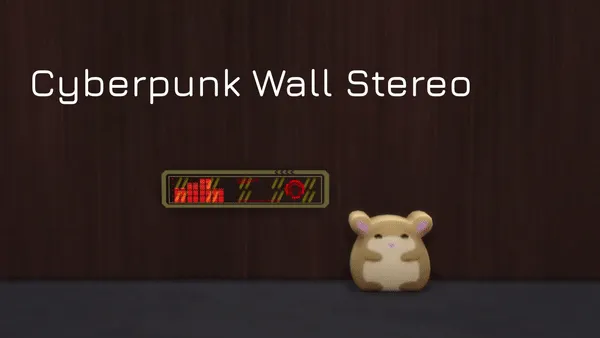 Cyberpunk Wall Stereo