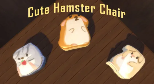 Hamster Chair!! 🐹