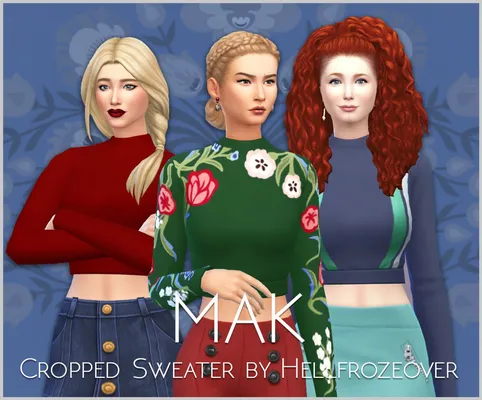 Mak Cropped Sweater