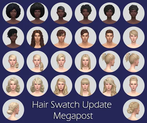 Hair Swatch Update Megapost