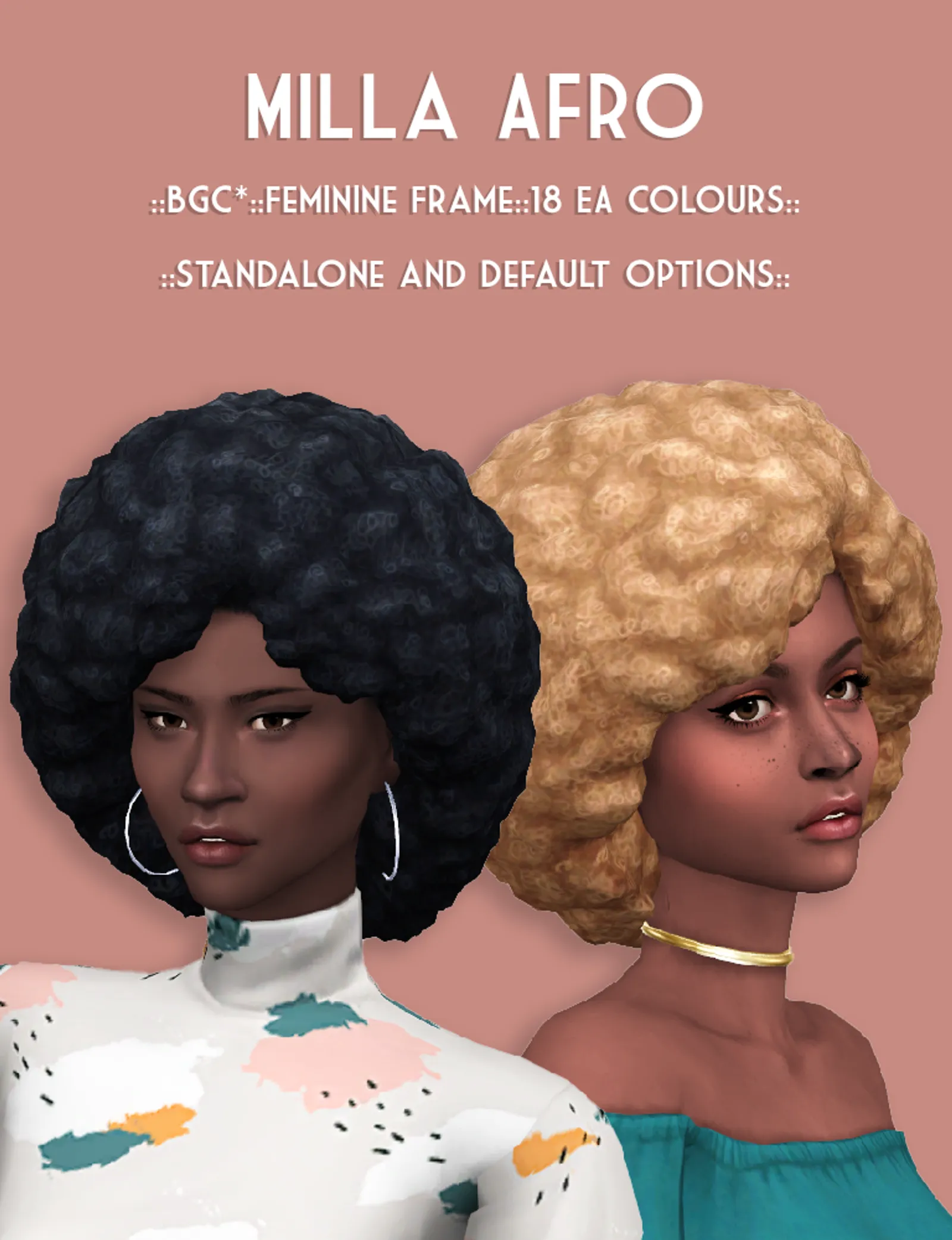 Milla Afro and Default Replacement