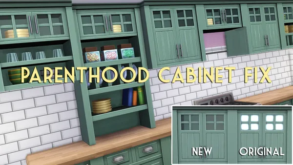 Parenthood Cabinet Fix