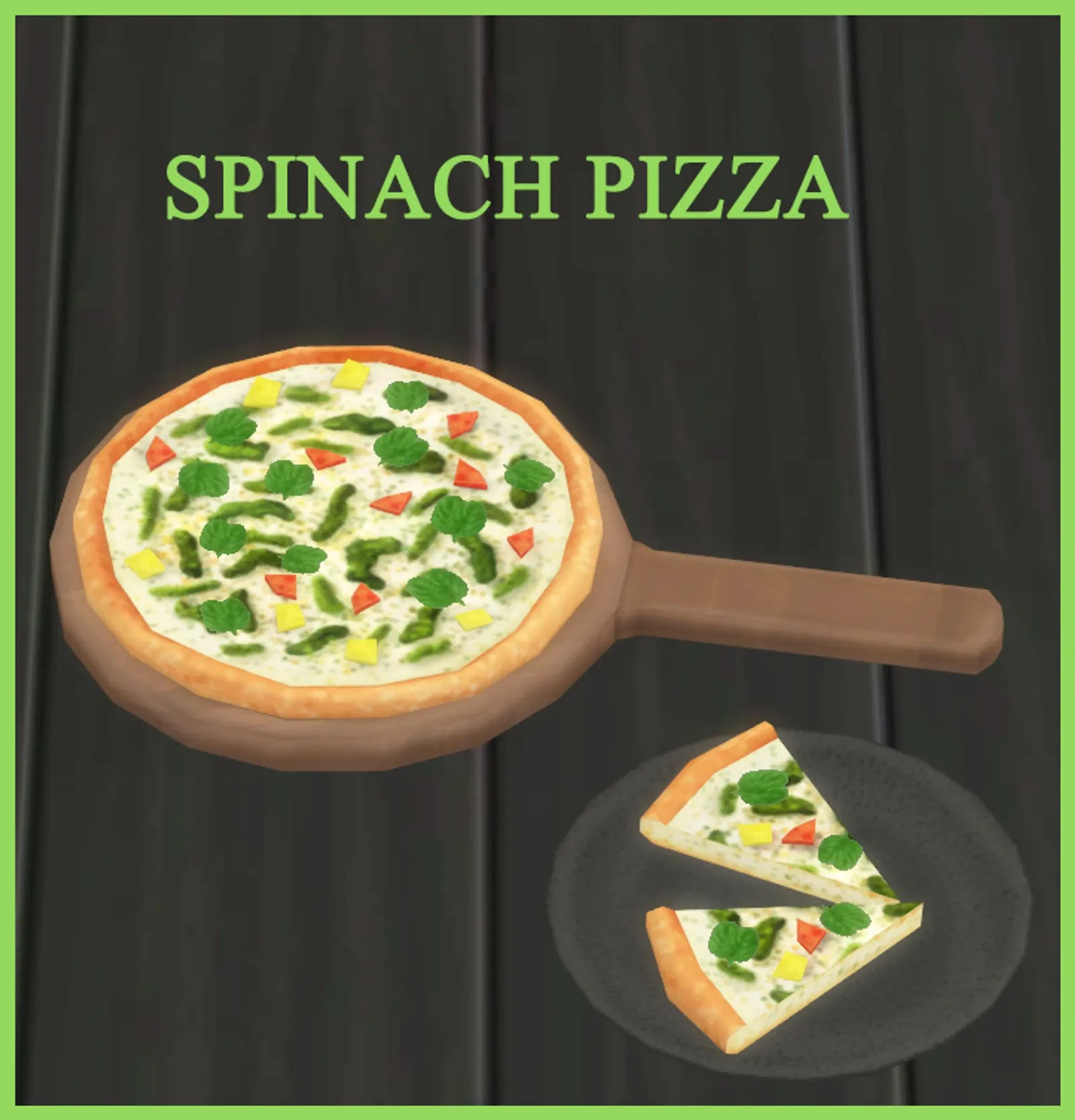 SPINACH PIZZA