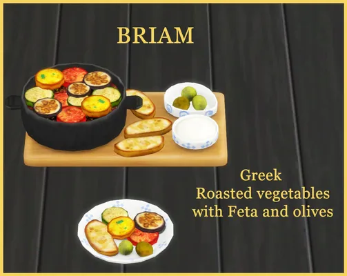 BRIAM - GREEK ROASTED VEGETABLES