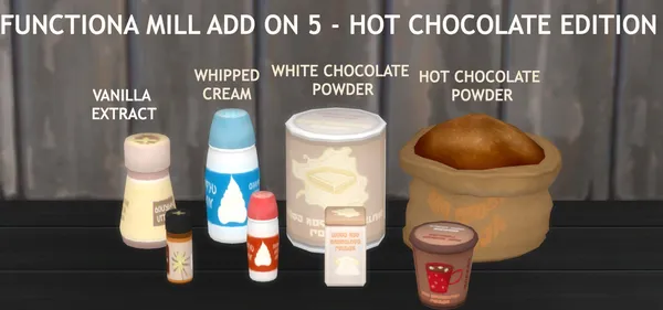 FUNCTIONAL MILL ADD ON 5 - HOT CHOCOLATE EDITION