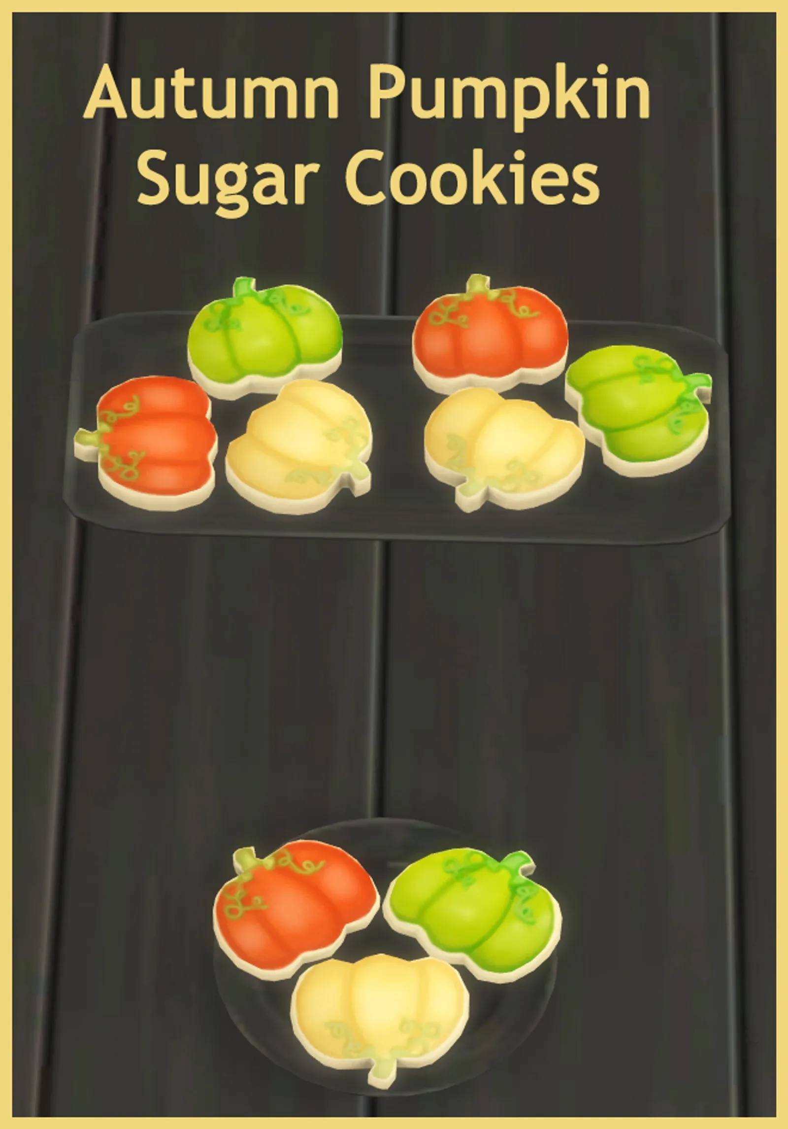 Autumn Sugar Cookies