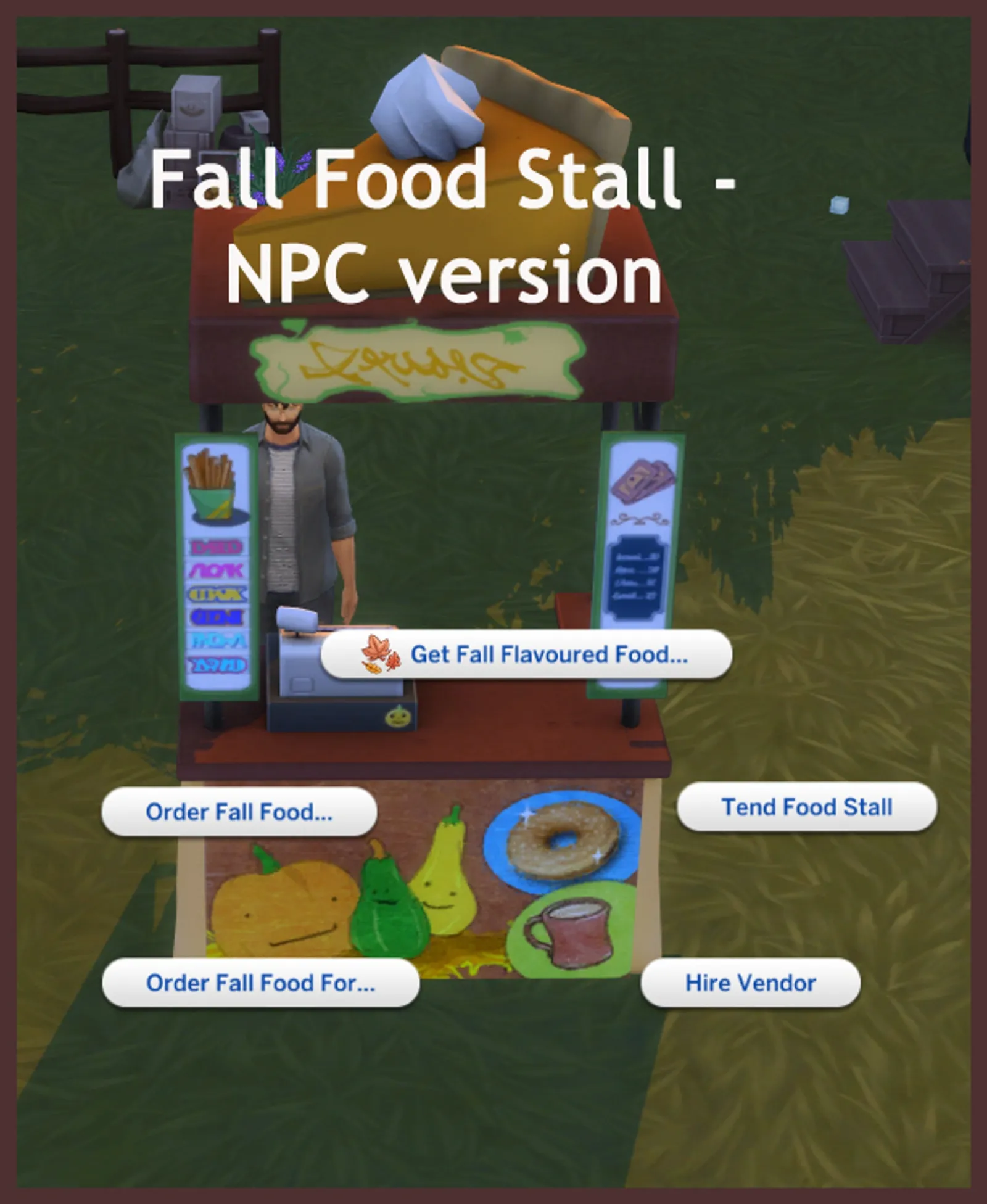 Fall Season's Food Stall