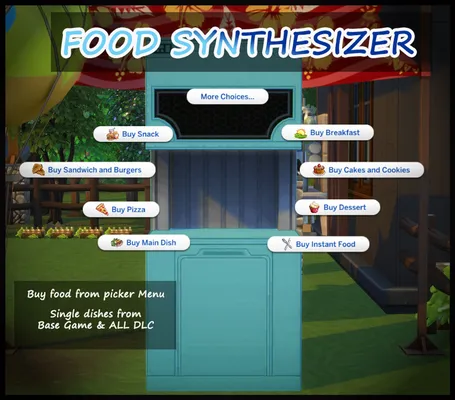 FOOD SYNTHESIZER