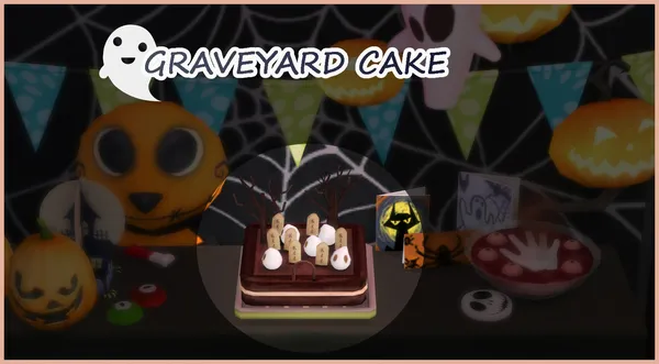 GRAVEYARD CAKE