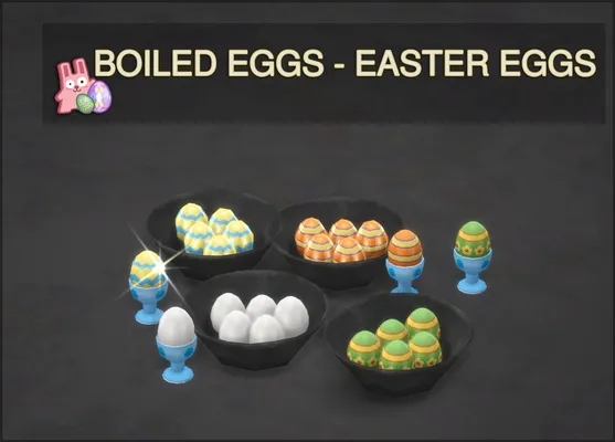 Boiled Eggs-Easter Eggs
