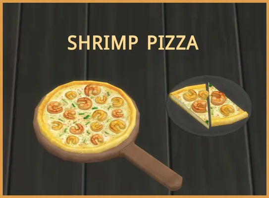 SHRIMP PIZZA