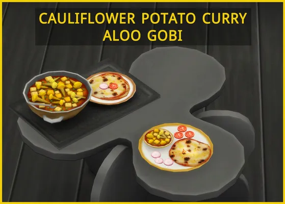 Cauliflower and Potato Curry - Aloo Gobi