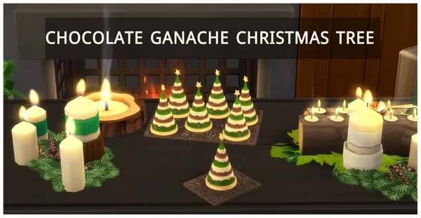 CHOCOLATE GANCHE CHRISTMAS TREE