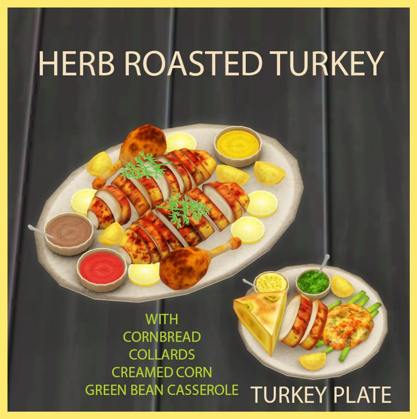 HERB ROASTED TURKEY PLATE