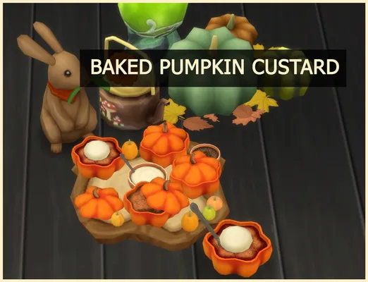 Baked Pumpkin Custard