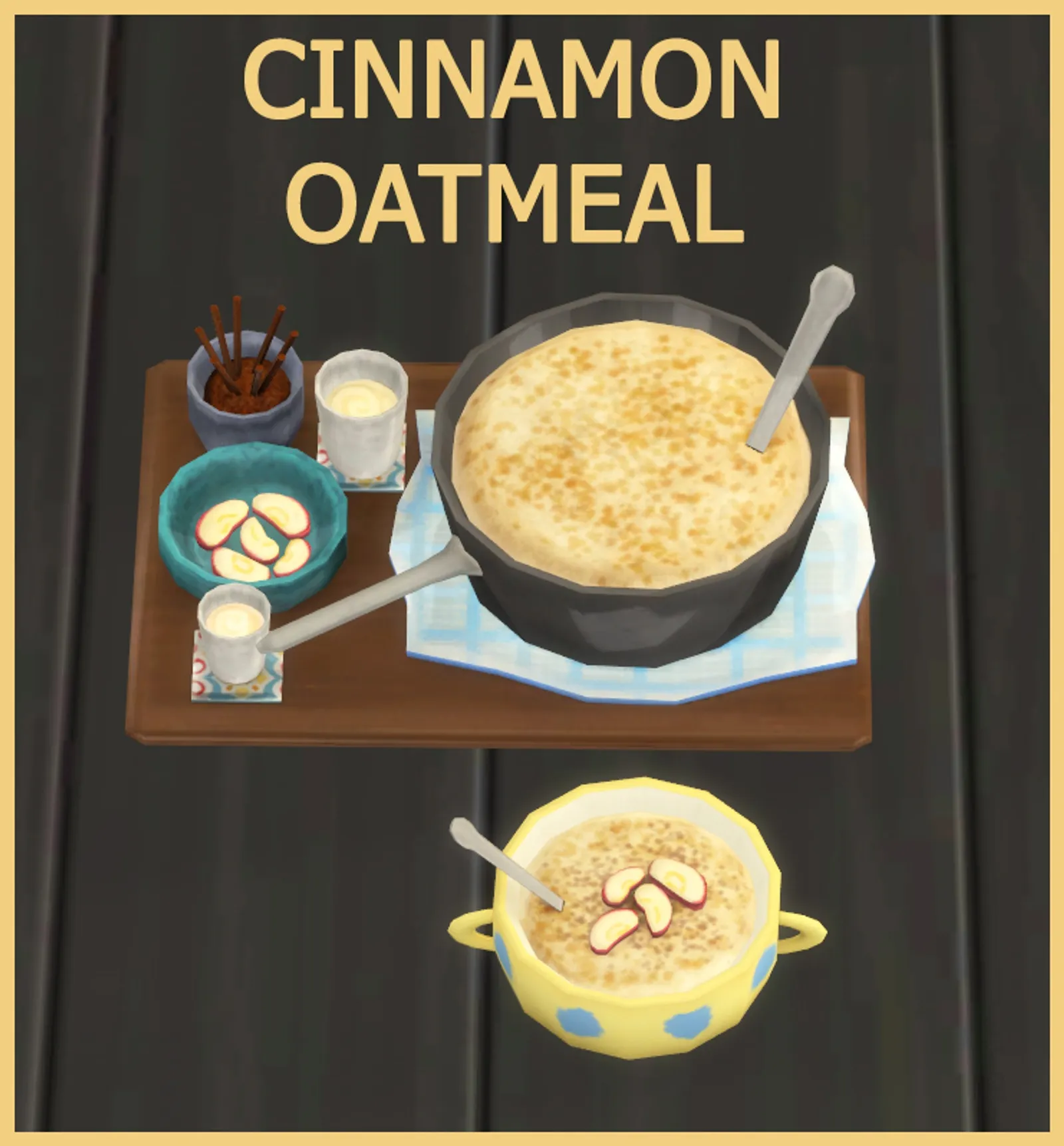 Cinnamon Oatmeal