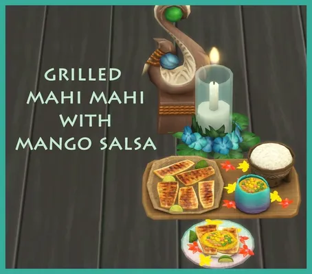 Grilled Mahi Mahi 