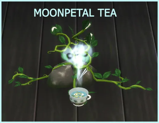 Moonlit Moonpetal Tea