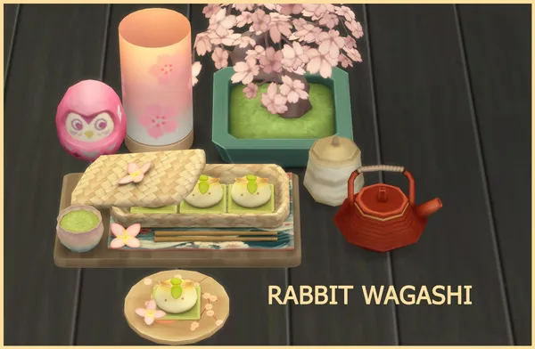 Rabbit Wagashi