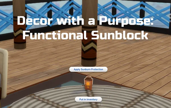 Decor With A Purpose: Functional Sunblock