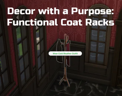 Decor With A Purpose: Functional Coat Racks