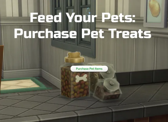 Feed Your Pets: Purchase Pet Treats