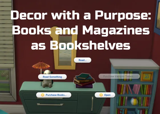 Decor With A Purpose: Books And Magazines As Bookshelves