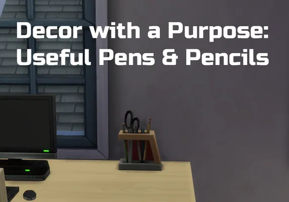 Decor with a Purpose: Useful Pens & Pencils