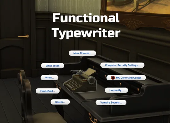 New Object: Functional Typewriter 