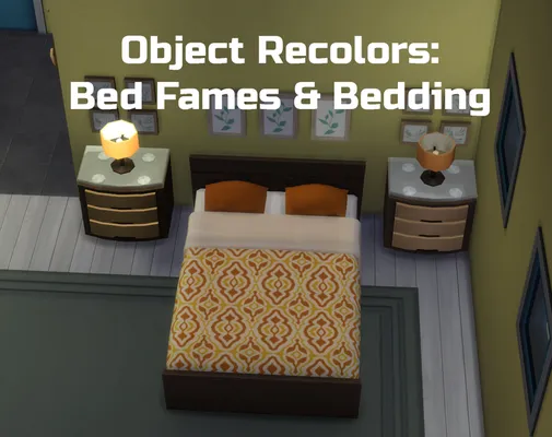 Object Recolors: Beds & Bedframes