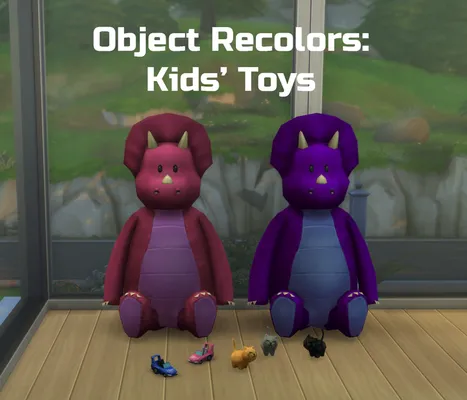 Object Recolors: Kids' Toys