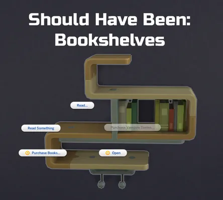 Should Have Been: Bookshelves