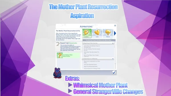 The Mother Plant Resurrection Aspiration by Itsmysimmod - Updated