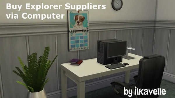 Buy Explorer supplies by computer