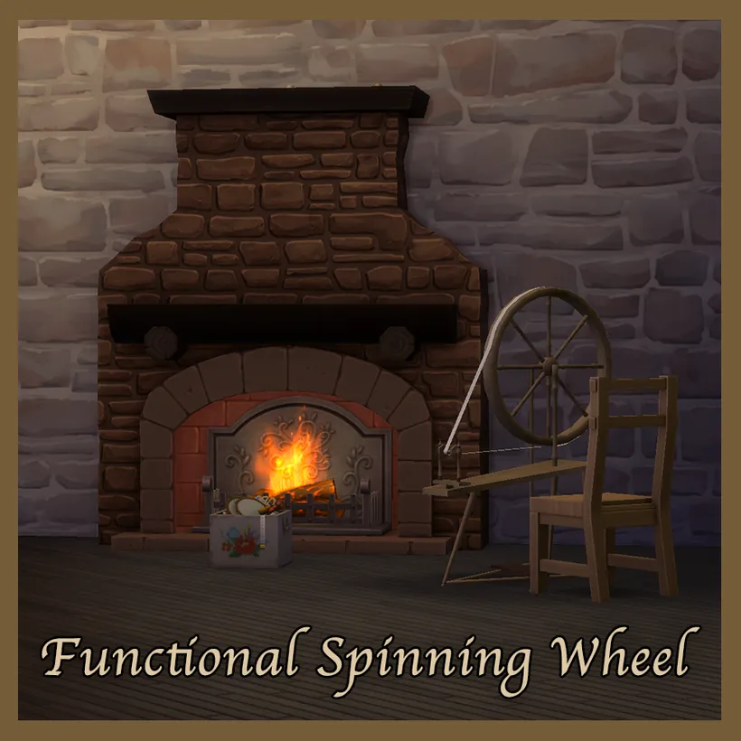Mod: Functional Spinning Wheel 