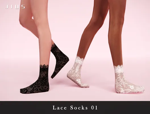 [Jius] Lace Socks 01