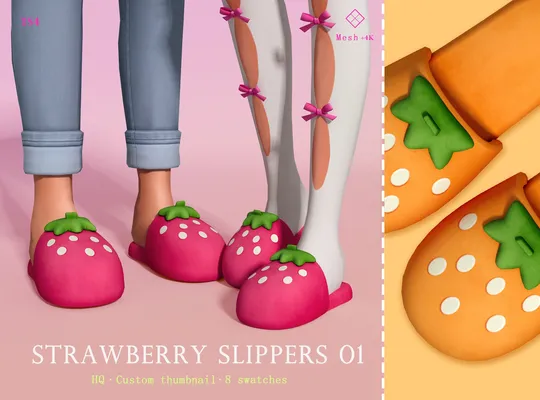 *Download* Strawberry Slippers 01
