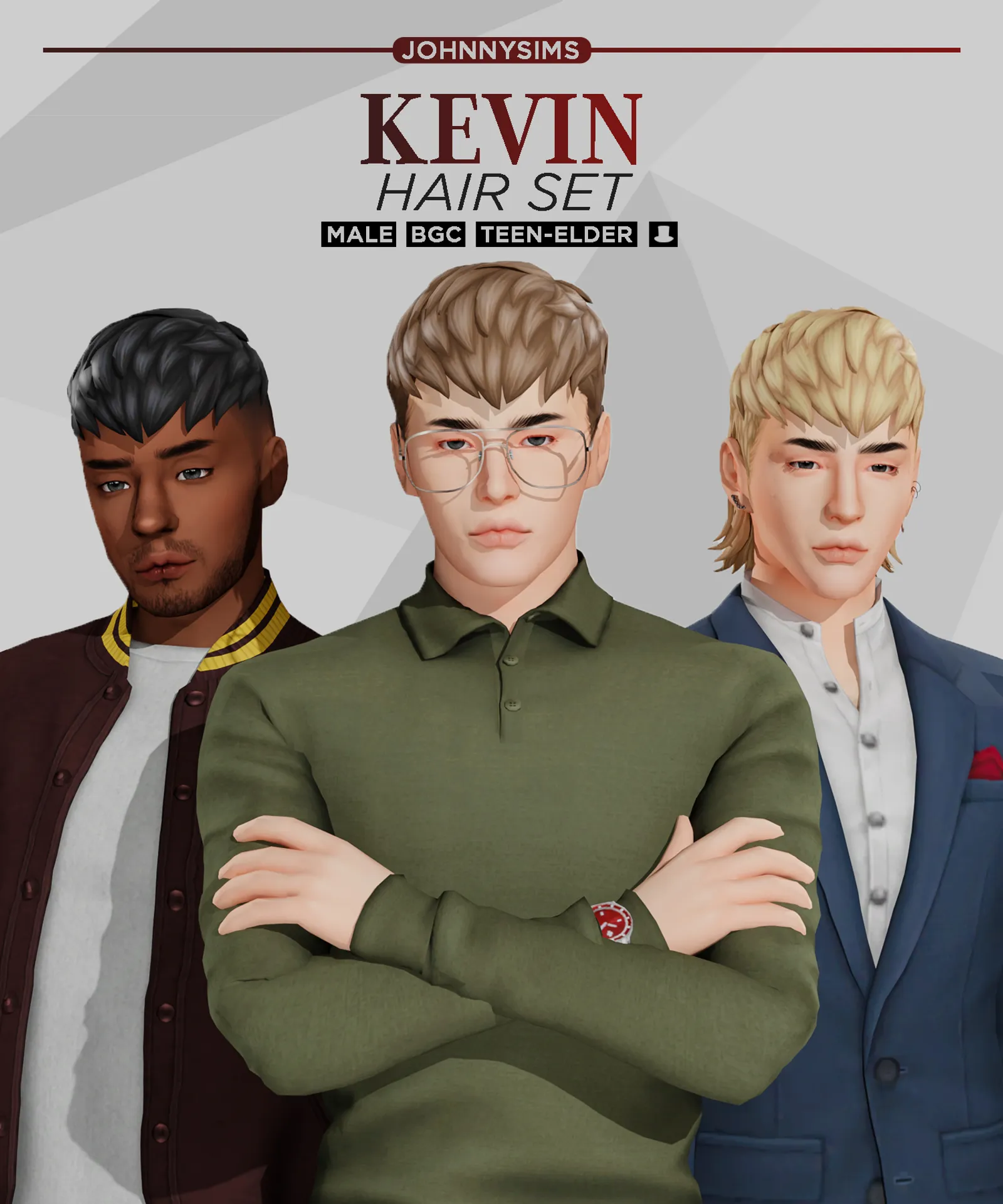Kevin Hair Set
