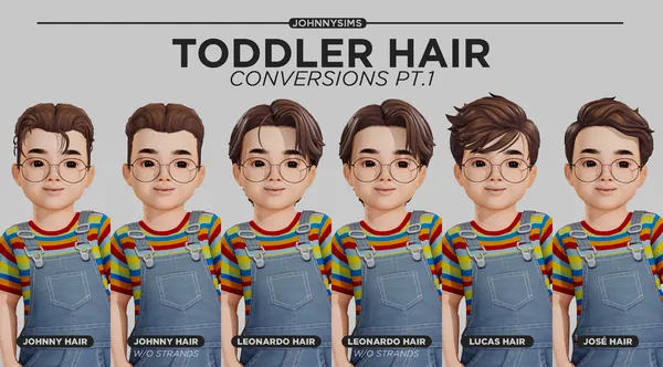 Toddler Hair Conversions Pt.1