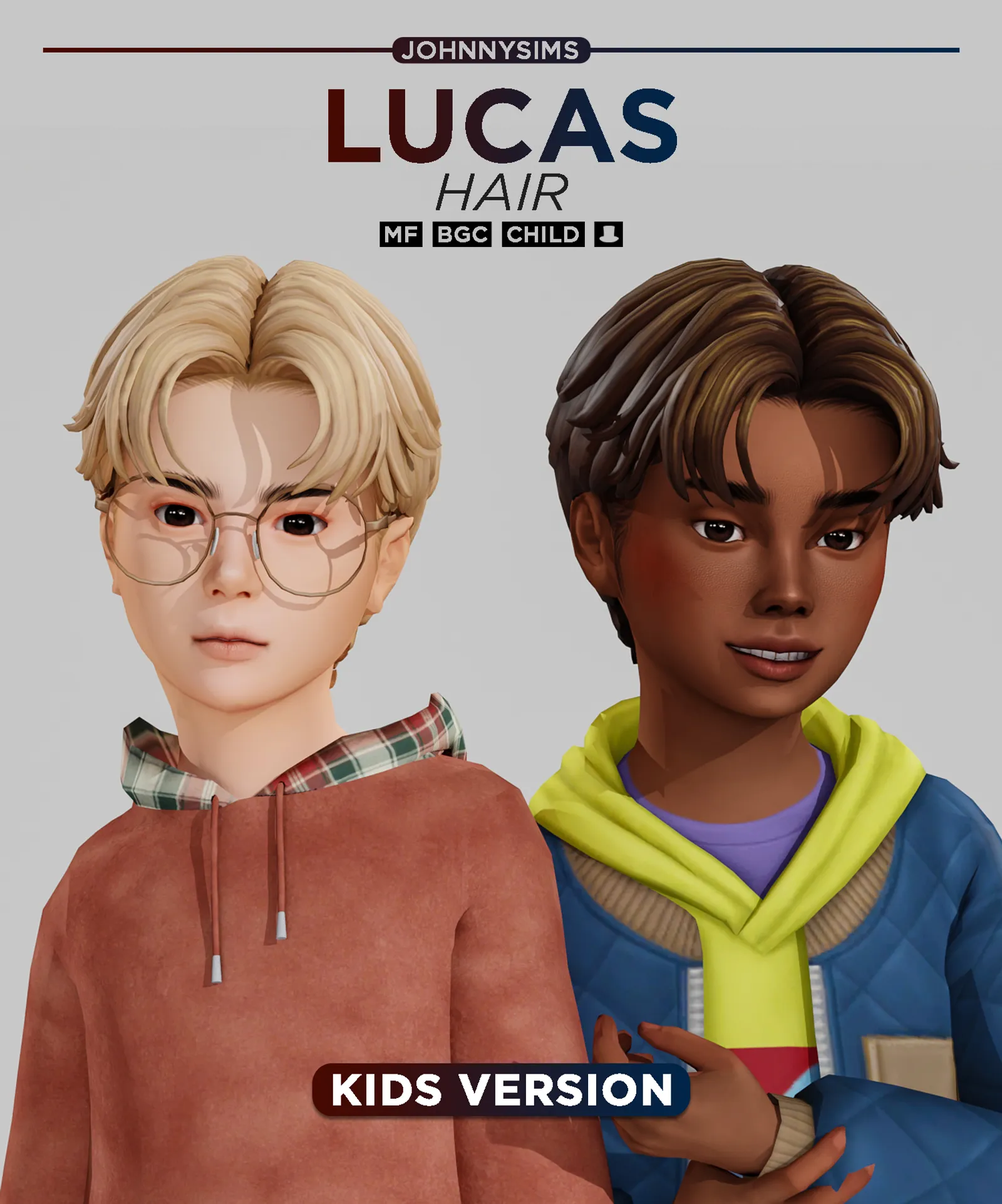 Lucas Hair (Kids Ver.)