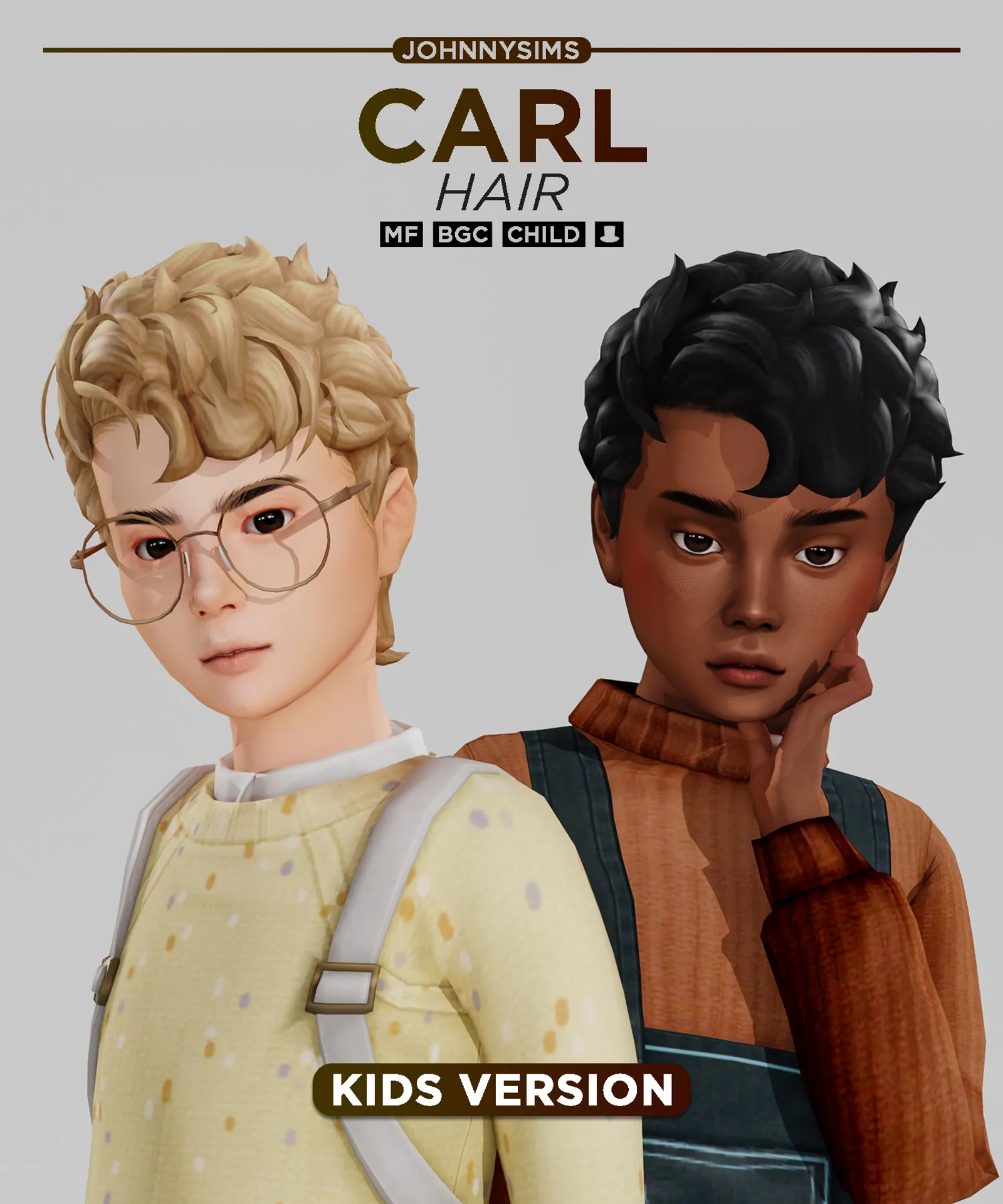 Carl Hair (Kids Ver.)