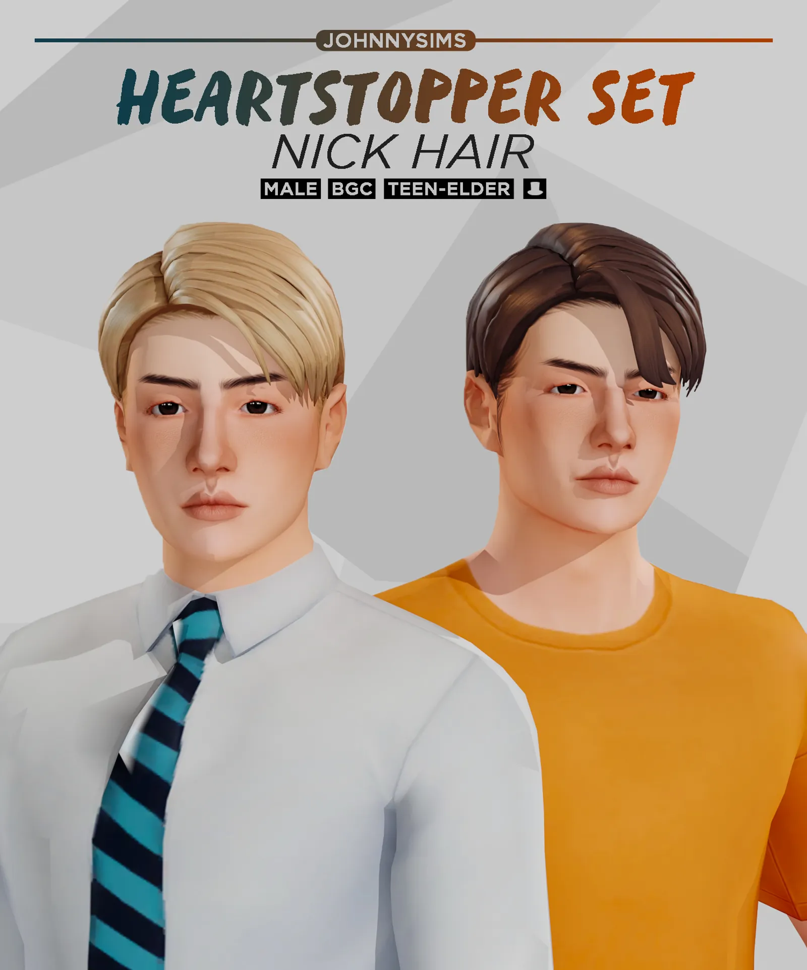 Heartstopper Set (Nick Hair)