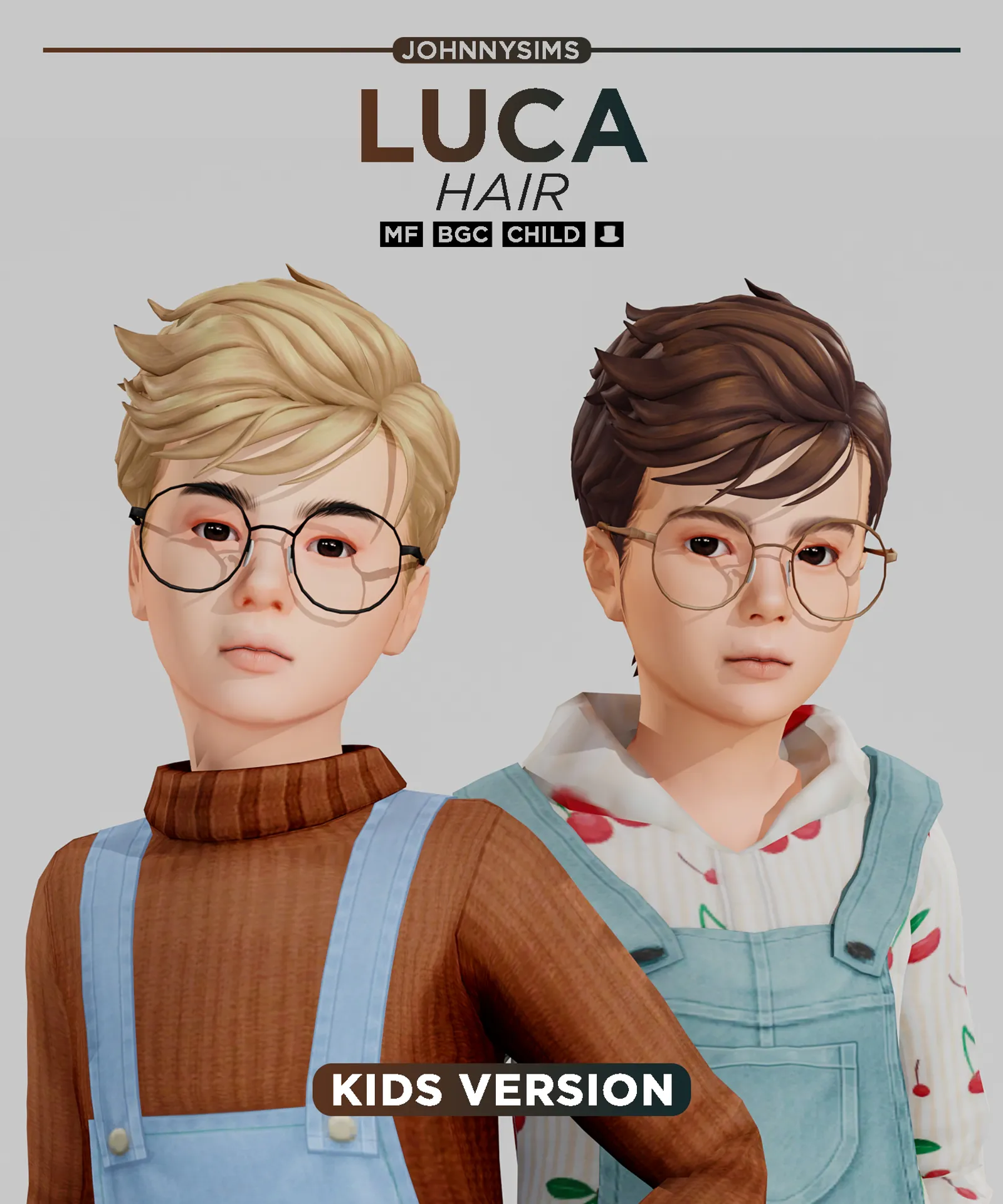 Luca Hair (Kids Ver.)