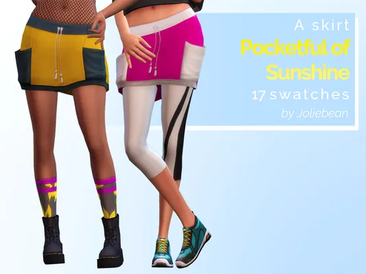? Pocketful of Sunshine - a skirt in 17 swatches ?