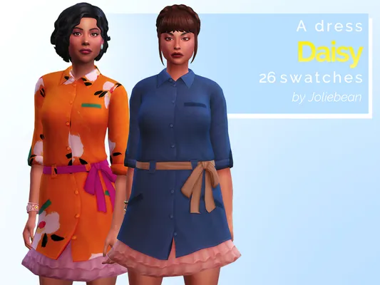 ? Daisy - a dress in 26 swatches ?