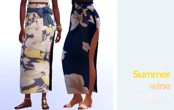 ? Summer Wine - a skirt in 20 swatches ?