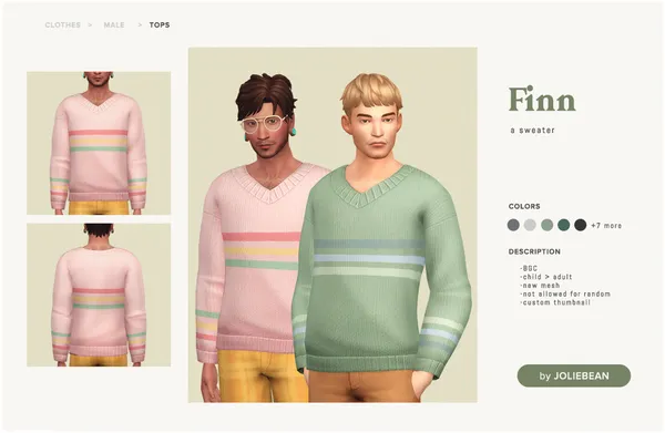 Finn Sweater by Joliebean