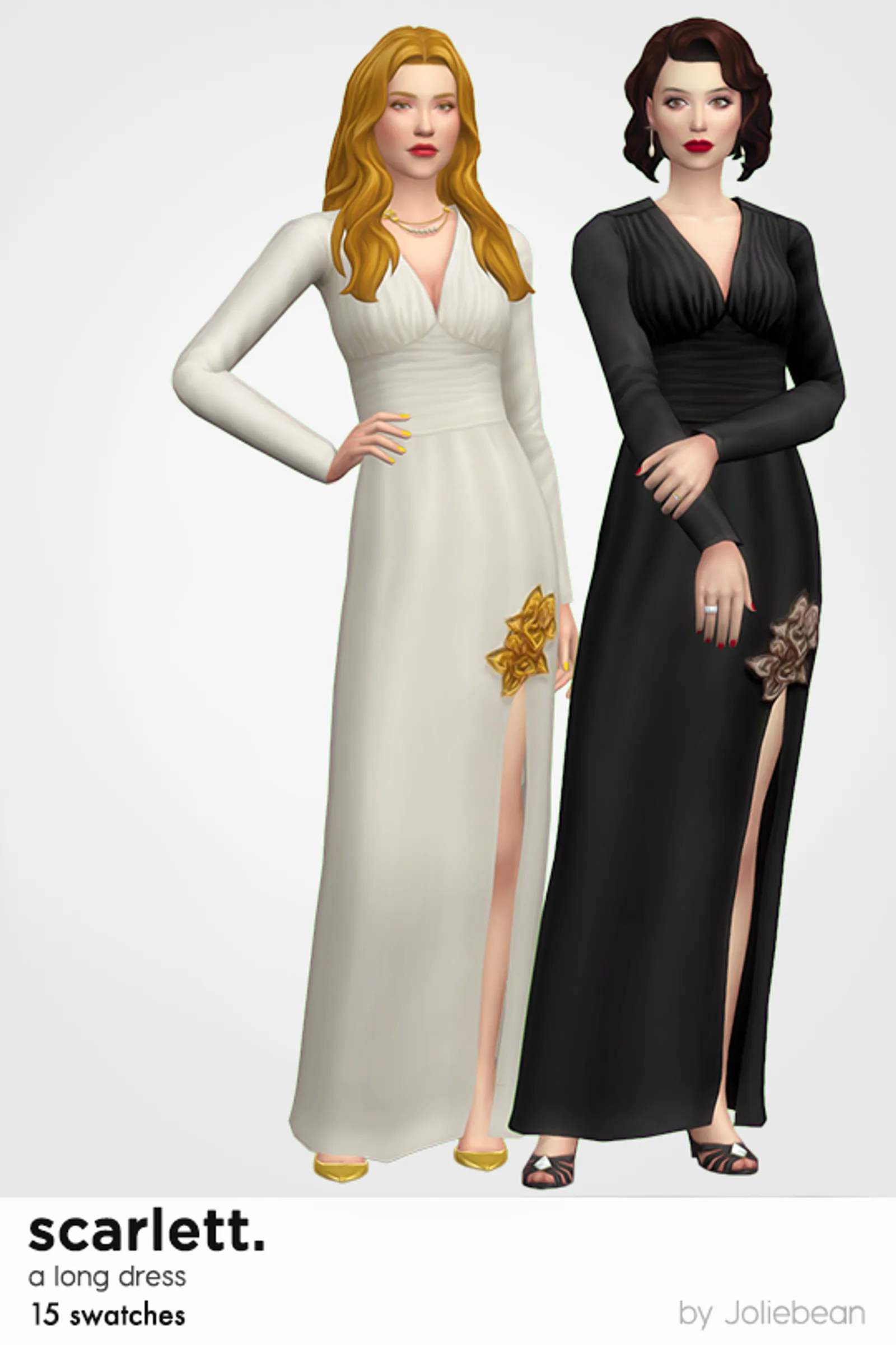 Scarlett long dress by Joliebean